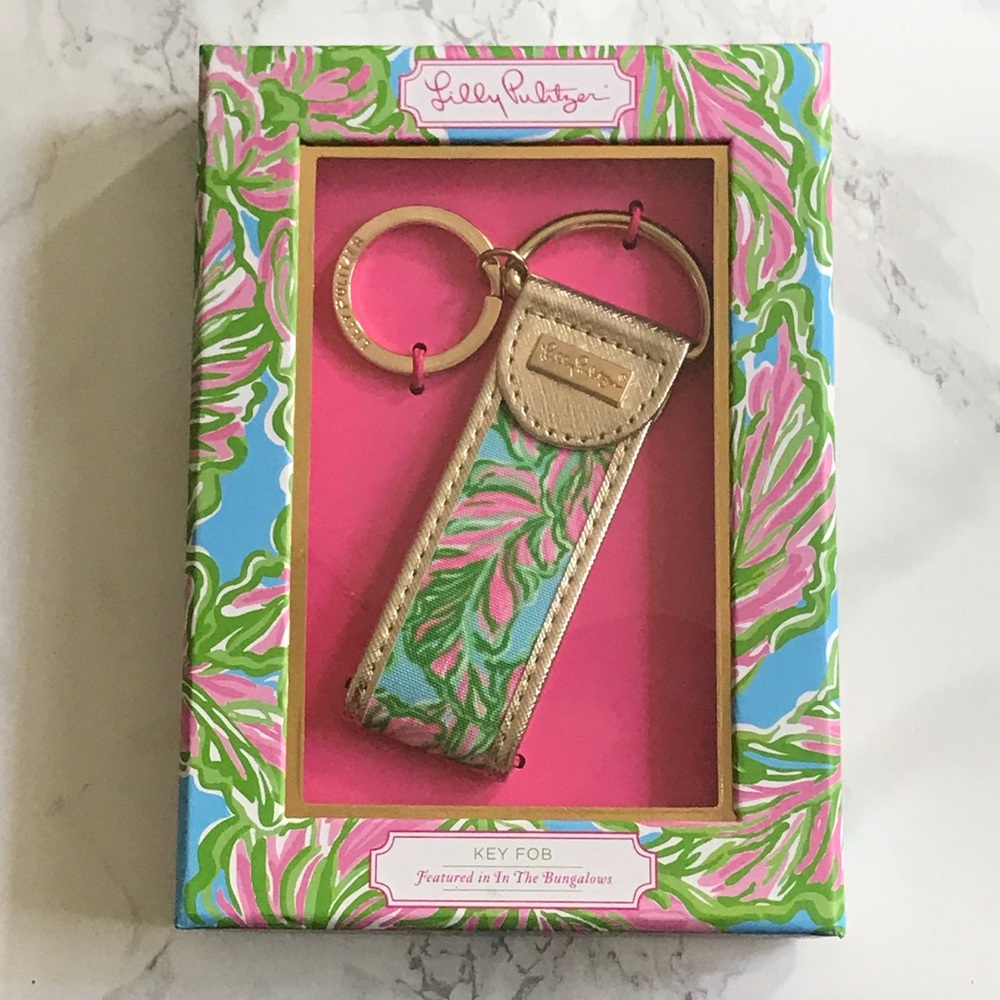 🔑 🌴Brand New Lilly Pulitzer Key Fob 🔑🌴